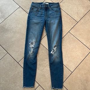 KanCan ripped skinny jeans